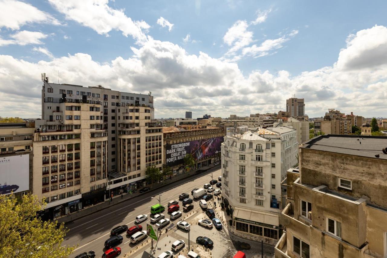 Metropole Apartments Panoramic Ateneum Букурещ Екстериор снимка